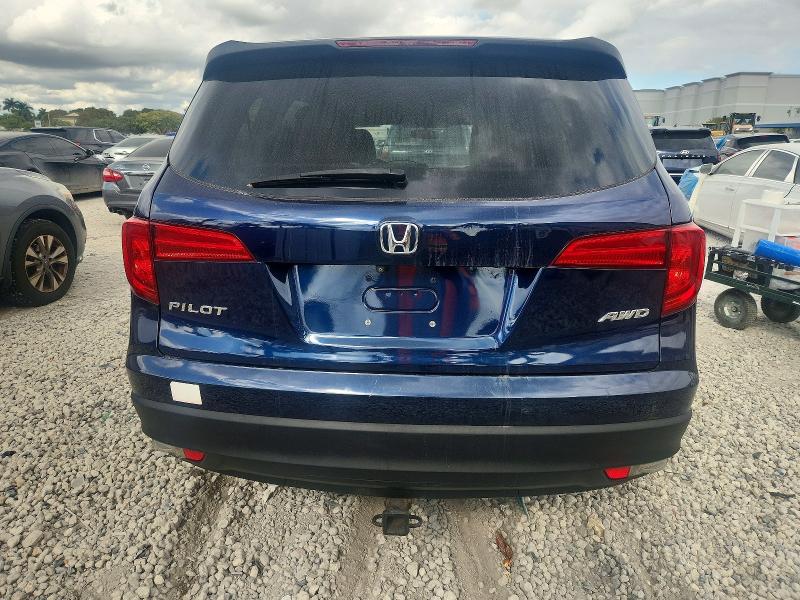 Photo 6 from auction – 2016 HONDA PILOT LX with VIN 5FNYF6H19GB078256