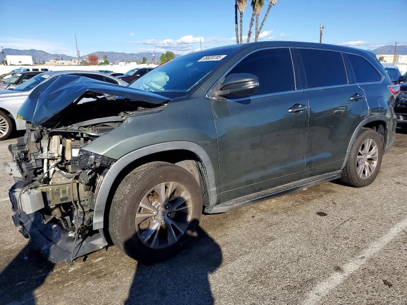 صورة رقم 1 من المزاد - 2015 TOYOTA HIGHLANDER مع VIN 5TDZKRFH7FS077439