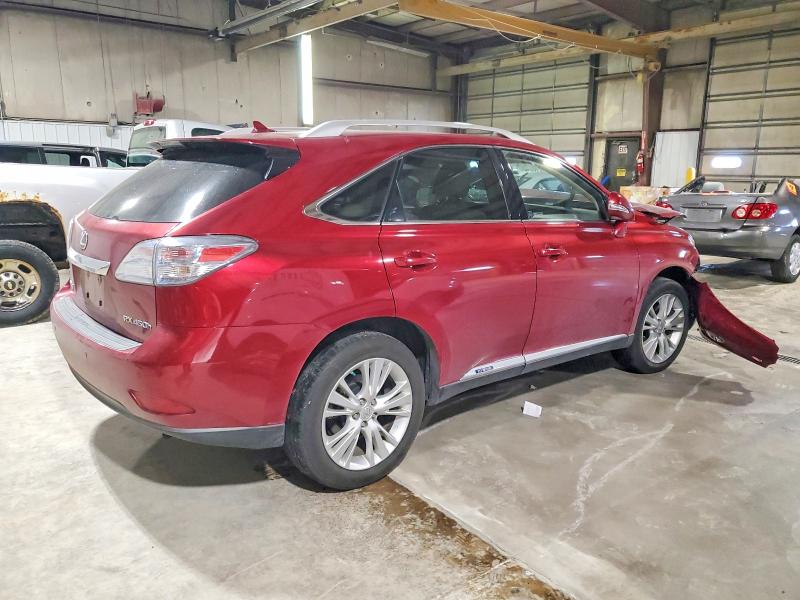 Photo 3 from auction – 2010 LEXUS RX 450H with VIN JTJBC1BA5A2024163