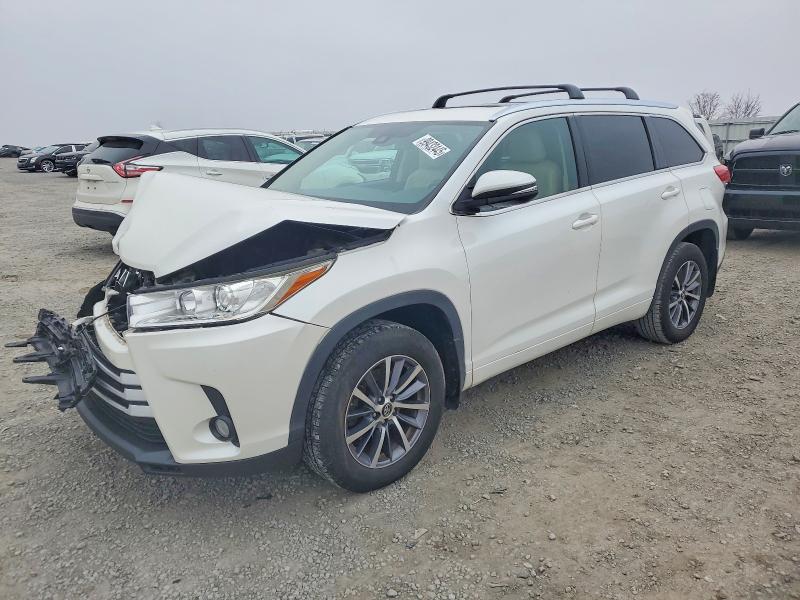 TOYOTA HIGHLANDER 2017 with VIN 5TDKZRFH7HS518017 - Photo from auction