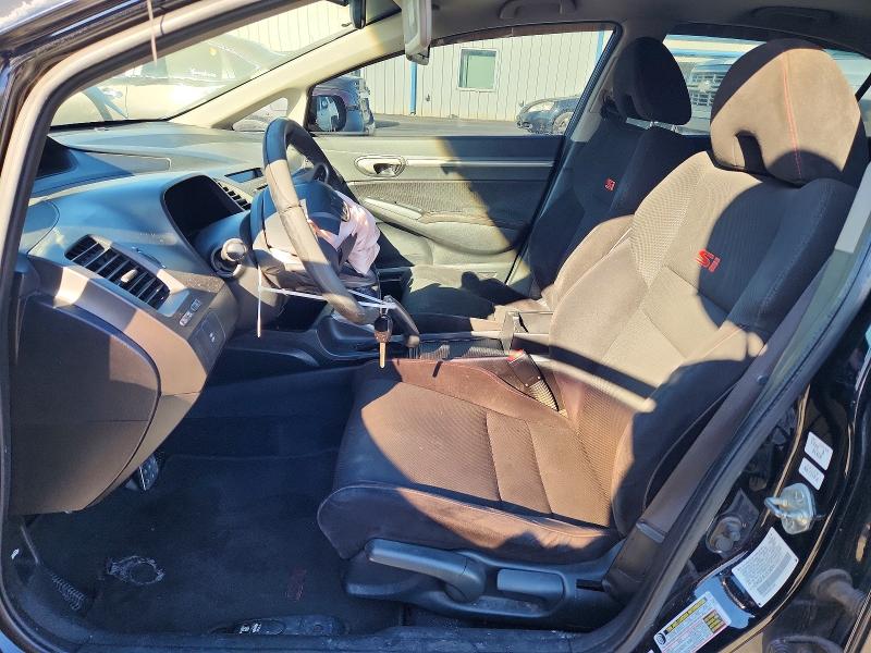 Photo 7 from auction – 2009 HONDA CIVIC SI with VIN 2HGFA55589H702277