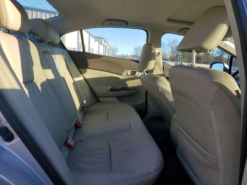 Photo 10 from auction – 2012 HONDA CIVIC EXL with VIN 19XFB2F97CE358939