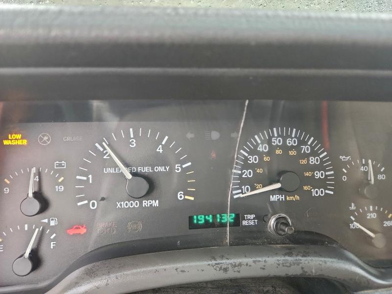Photo 9 from auction – 1998 JEEP CHEROKEE s with VIN 1J4FJ68SXWL139635