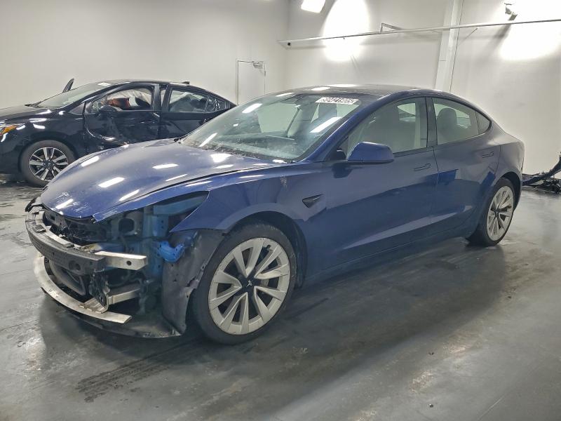 TESLA MODEL 3 2022 with VIN 5YJ3E1EA1NF287377 - Photo from auction