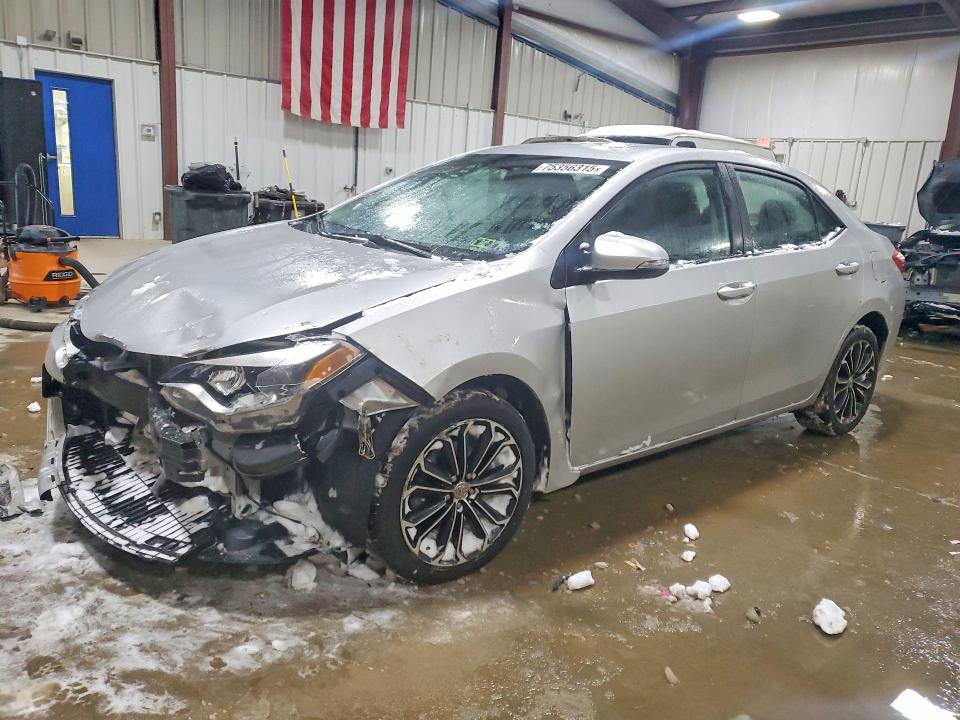 TOYOTA COROLLA L 2015 with VIN 2T1BURHE0FC234333 - Photo from auction