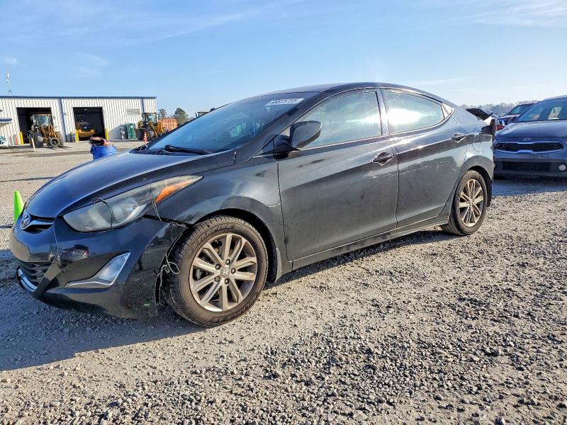 HYUNDAI ELANTRA 2014 with VIN KMHDH4AE9EU201872 - Photo from auction