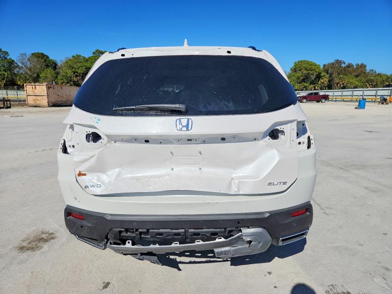 Photo 6 from auction – 2025 HONDA PILOT ELIT with VIN 5FNYG1H83SB141406