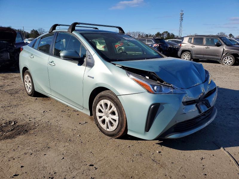 Photo 4 from auction – 2021 TOYOTA PRIUS with VIN JTDKAMFU6M3144955