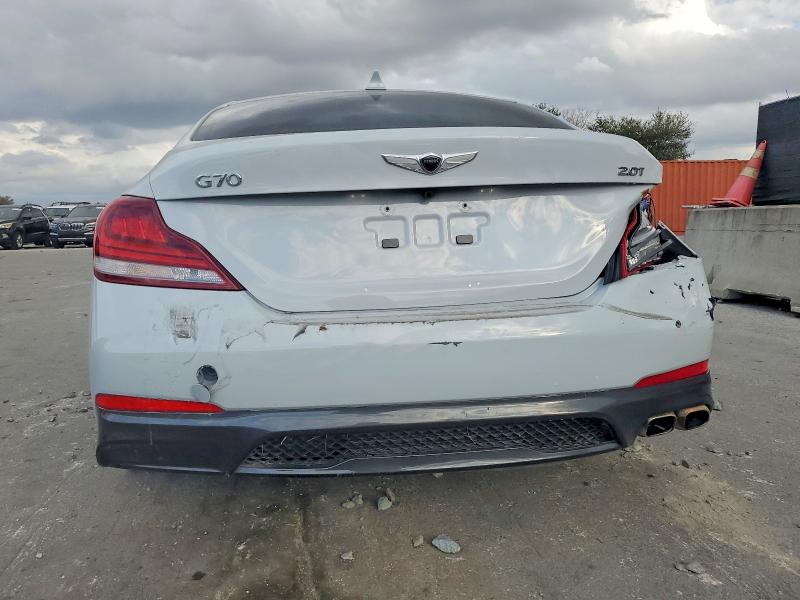Foto 6 de la subasta – 2020 GENESIS G70 con VIN KMTG64LA7LU045878