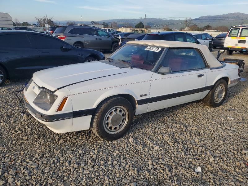 FORD MUSTANG 1985 with VIN 1FABP27M4FF164033 - Photo from auction
