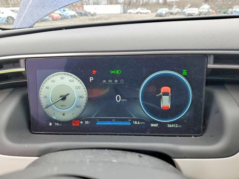 Photo 9 from auction – 2023 HYUNDAI TUCSON SEL with VIN 5NMJFCAE2PH274552