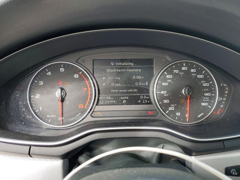 Photo 9 from auction – 2017 AUDI A4 PREMIUM with VIN WAUANAF45HN069848