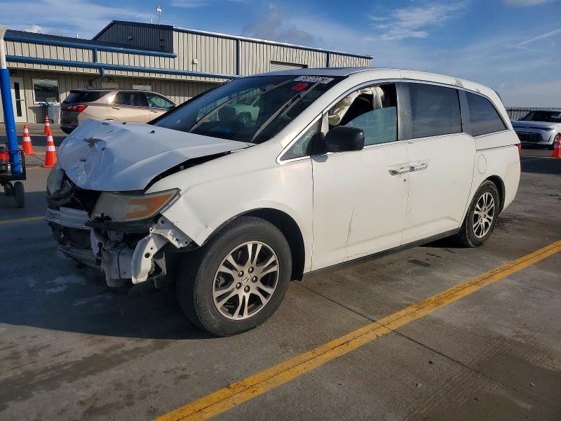 HONDA ODYSSEY EX 2011 with VIN 5FNRL5H62BB025216 - Photo from auction