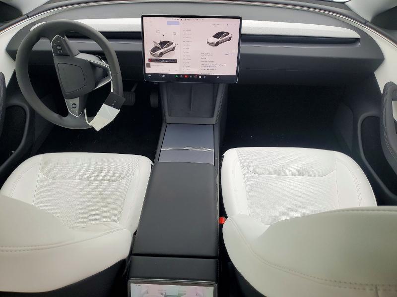 Photo 8 from auction – 2025 TESLA MODEL 3 with VIN 5YJ3E1EA7SF080293
