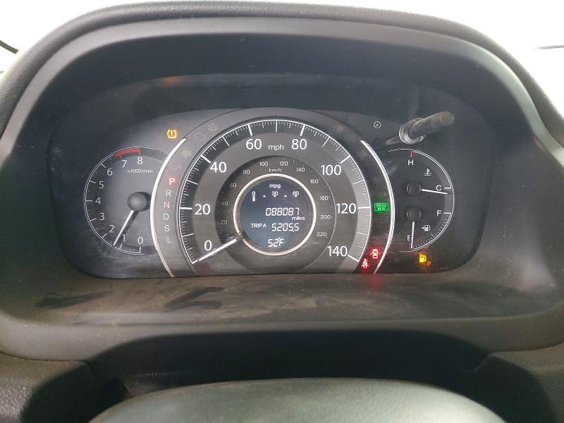 Photo 9 from auction – 2016 HONDA CR-V EXL with VIN 2HKRM3H72GH550716