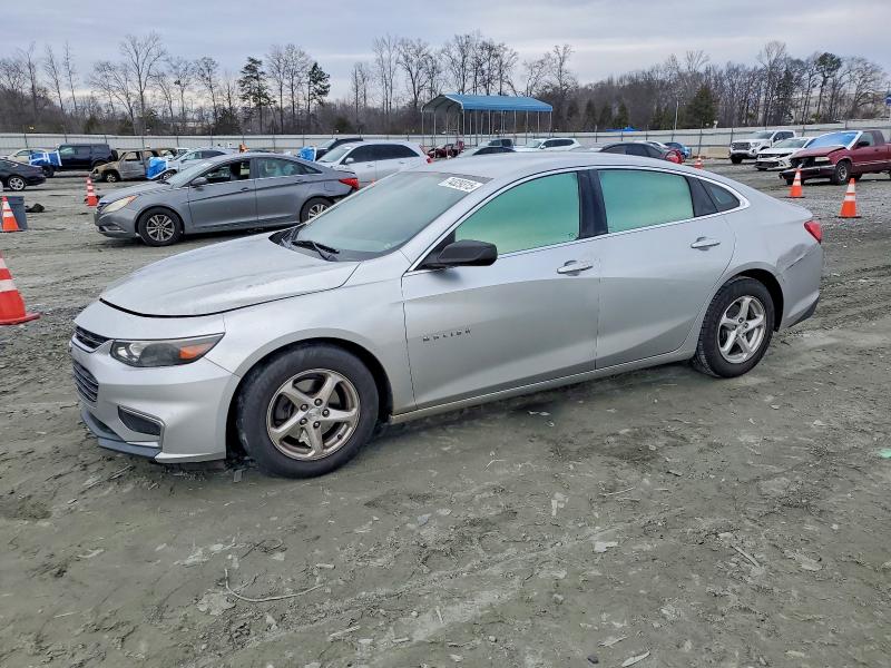 CHEVROLET MALIBU LS 2017 with VIN 1G1ZB5ST8HF189858 - Photo from auction