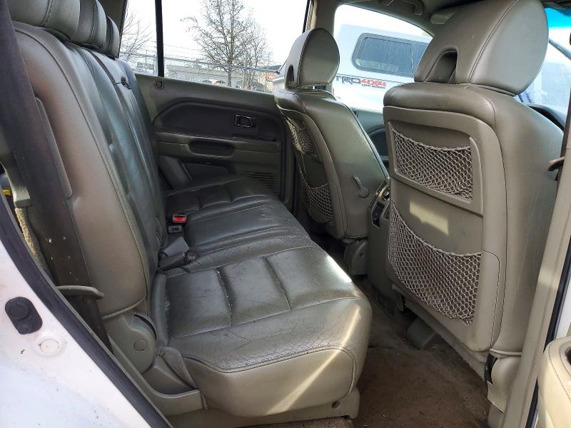Photo 11 from auction – 2006 HONDA PILOT EX with VIN 2HKYF18756H526337