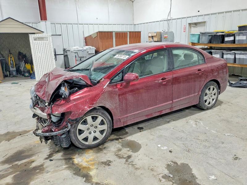 Photo 1 from auction – 2010 HONDA CIVIC LX with VIN 2HGFA1F53AH538576