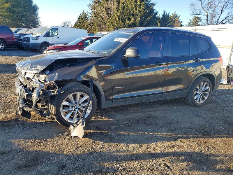 BMW X3 2017 with VIN 5UXWX9C30H0W67175 - Photo from auction