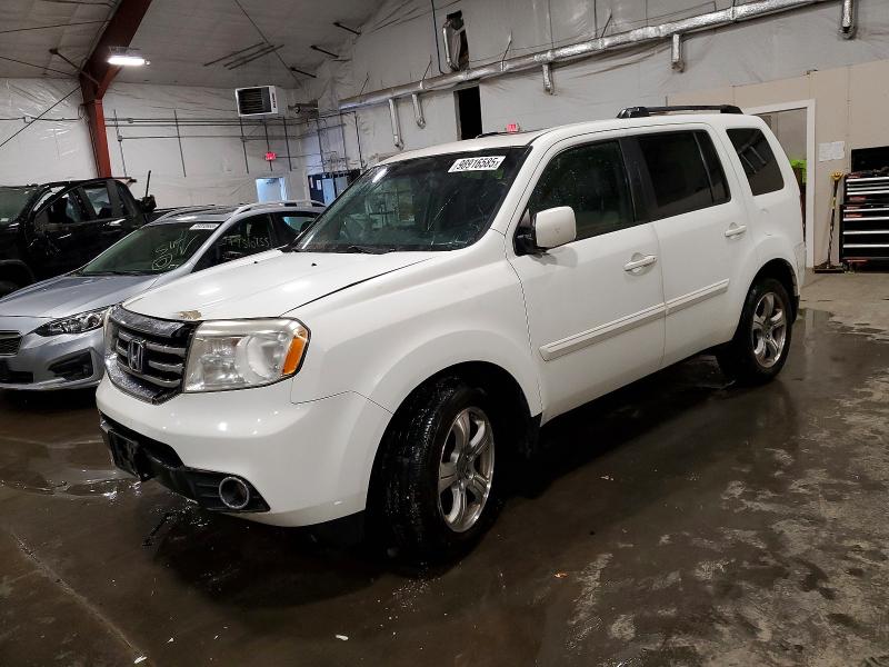 HONDA PILOT EXLN 2014 with VIN 5FNYF4H78EB035517 - Photo from auction