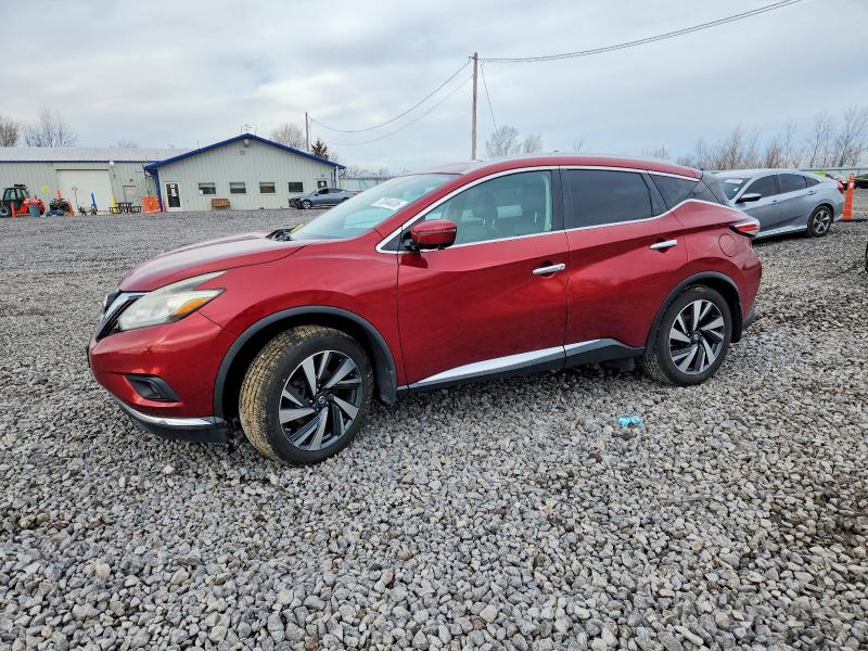 NISSAN MURANO S 2016 with VIN 5N1AZ2MH4GN117353 - Photo from auction