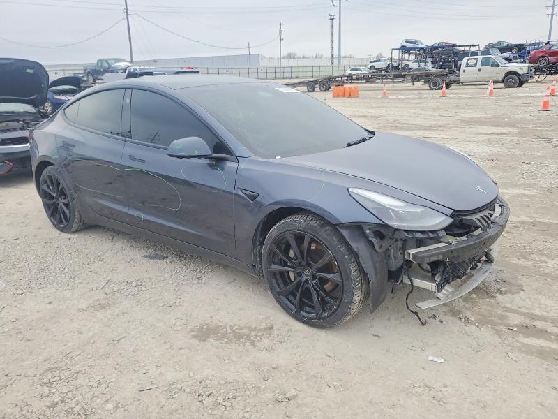 Photo 4 from auction – 2022 TESLA MODEL 3 with VIN 5YJ3E1EB5NF287682
