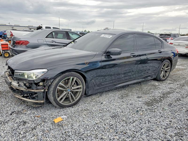 BMW 740 2018 with VIN WBA7E2C55JG741673 - Photo from auction