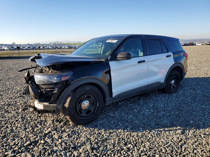 FORD EXPLORER P 2022 with VIN 1FM5K8AC2NGB37748 - Photo from auction