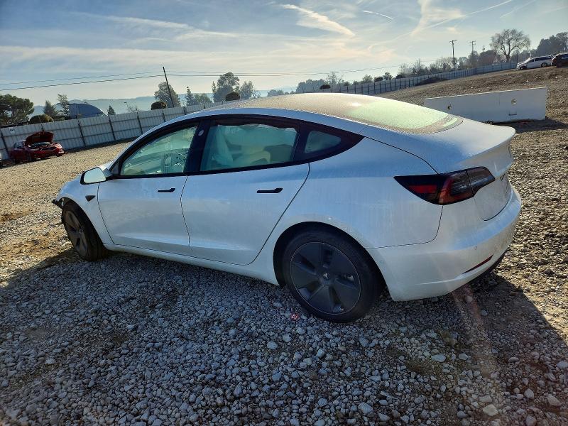 Photo 2 from auction – 2022 TESLA MODEL 3 with VIN 5YJ3E1EB8NF233132