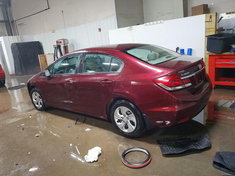 Photo 2 from auction – 2013 HONDA CIVIC with VIN 19XFB2F55DE079634