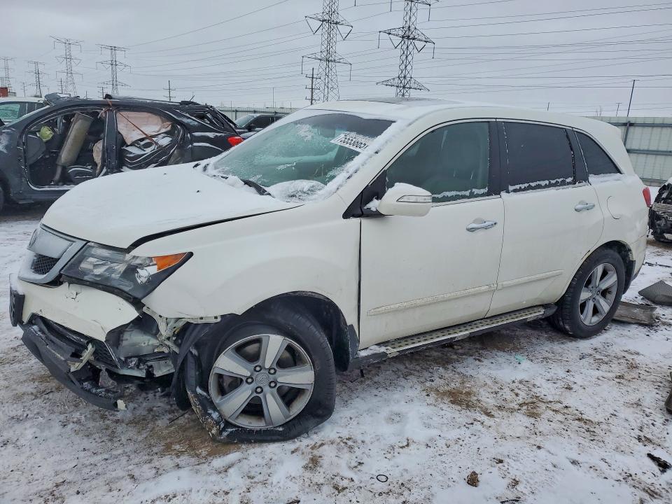ACURA MDX TECHNO 2011 with VIN 2HNYD2H61BH523080 - Photo from auction