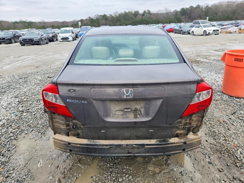 Photo 6 from auction – 2012 HONDA CIVIC EX with VIN 19XFB2F80CE004378