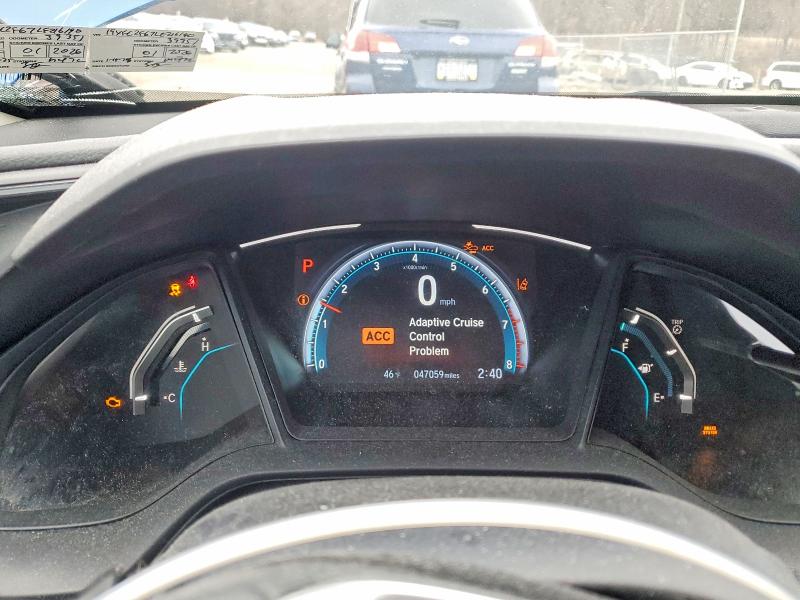 Photo 9 from auction – 2020 HONDA CIVIC LX with VIN 19XFC2F67LE216190