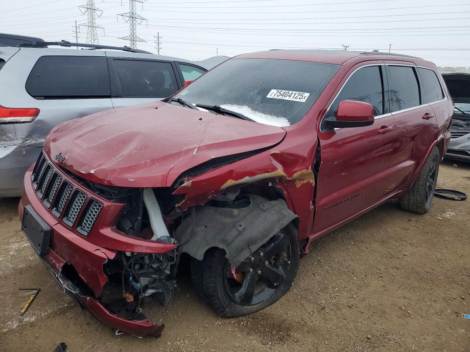 JEEP GRAND CHEROKEE 2015 with VIN 1C4RJFAG3FC102323 - Photo from auction