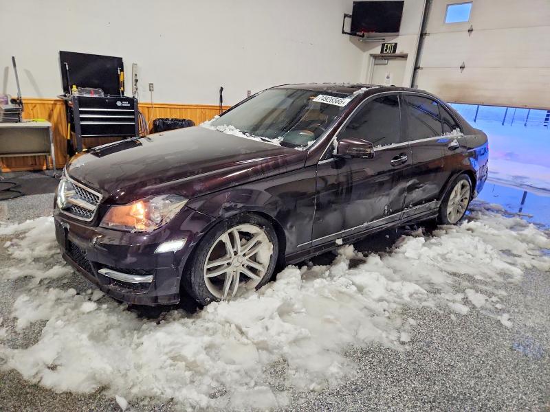 MERCEDES-BENZ C 2012 with VIN WDDGF8BB0CF872096 - Photo from auction