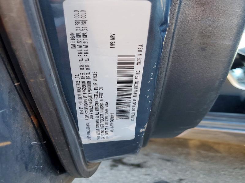 Photo 14 from auction – 2005 SUBARU LEGACY OUT with VIN 4S4BP61C457300618