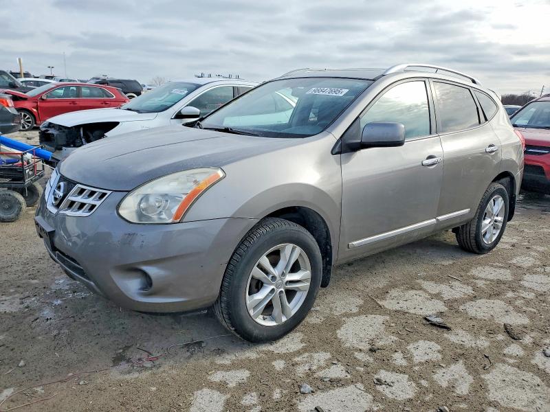 NISSAN ROGUE S 2012 with VIN JN8AS5MT5CW608957 - Photo from auction