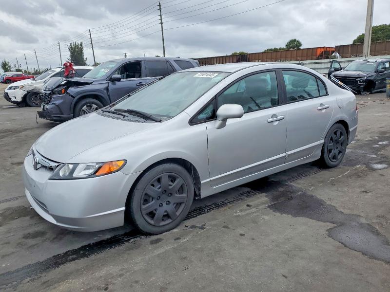 Photo 1 from auction – 2006 HONDA CIVIC LX with VIN 1HGFA16596L034463