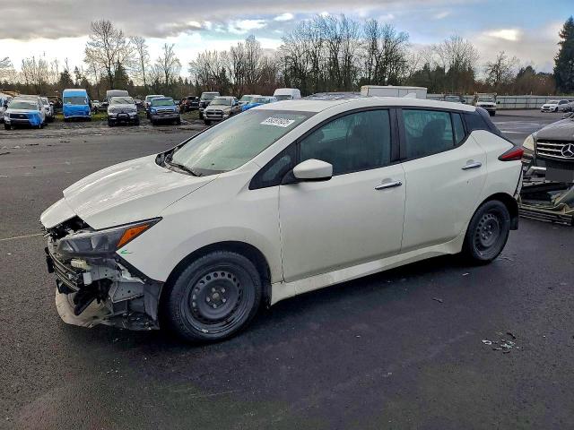 NISSAN LEAF S 2019 with VIN 1N4AZ1CP8KC300093 - Photo from auction