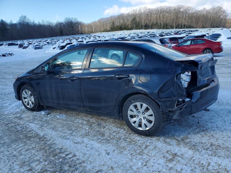 Photo 2 from auction – 2012 HONDA CIVIC LX with VIN 19XFB2F59CE354257
