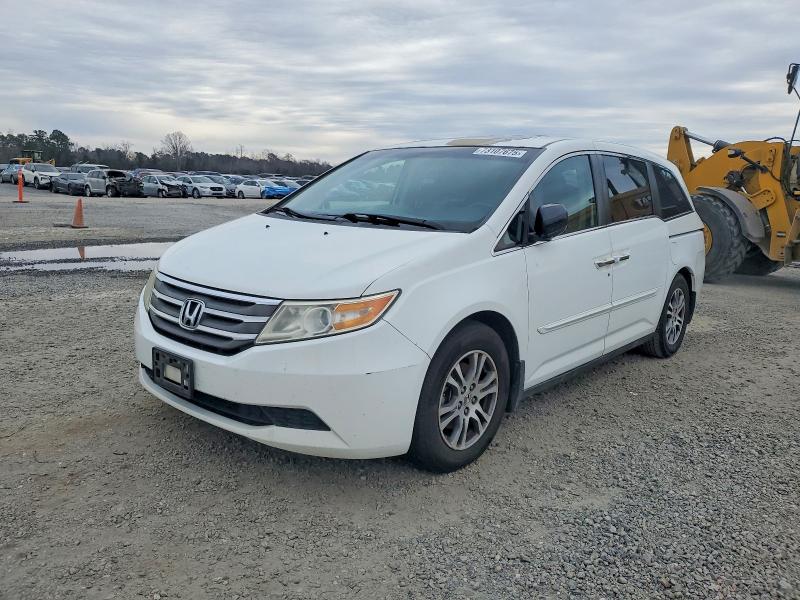 HONDA ODYSSEY EX 2012 with VIN 5FNRL5H66CB117351 - Photo from auction