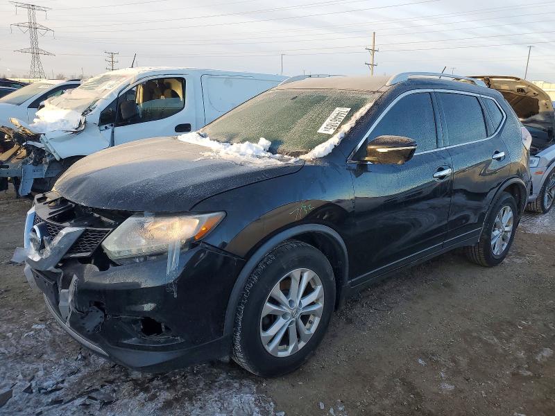 NISSAN ROGUE S 2015 with VIN KNMAT2MT5FP540424 - Photo from auction