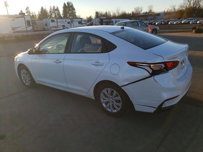 Photo 2 from auction – 2020 HYUNDAI ACCENT with VIN 3KPC24A68LE109531