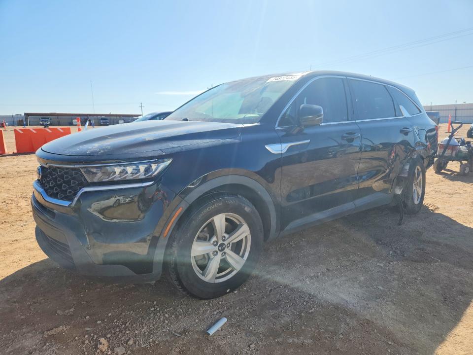 KIA SORENTO 2021 with VIN 5XYRG4LC7MG047204 - Photo from auction