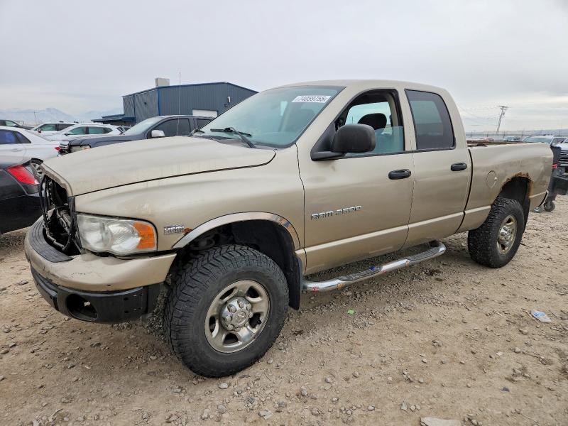 DODGE RAM 2500 S 2003 with VIN 3D7KU28D03G712689 - Photo from auction