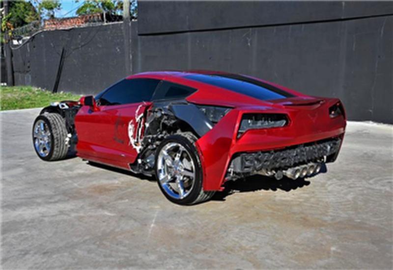 Photo 3 from auction – 2014 CHEVROLET CORVETTE S with VIN 1G1YF2D7XE5110870