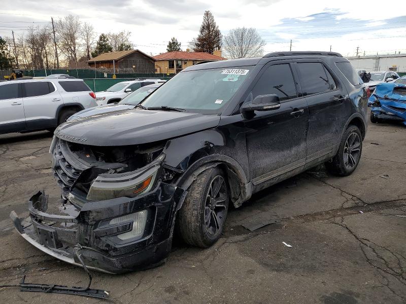 FORD EXPLORER 2017 with VIN 1FM5K8GT3HGE23815 - Photo from auction