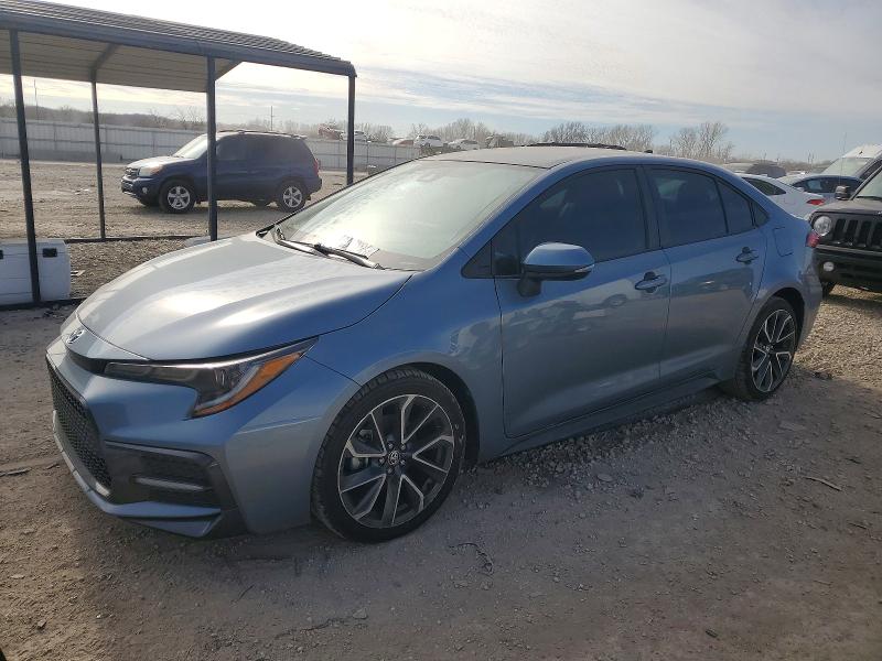 Photo 1 from auction – 2022 TOYOTA COROLLA SE with VIN 5YFS4MCE6NP107112