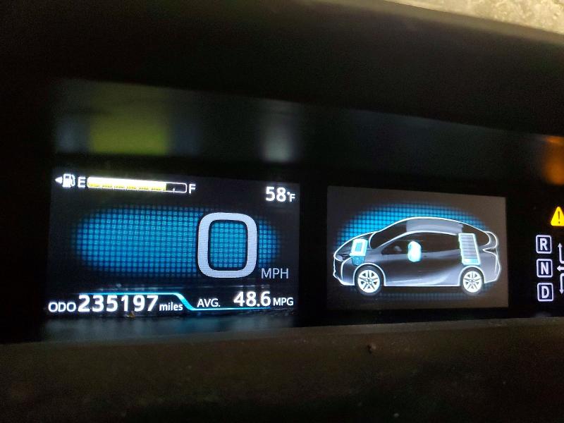 Photo 9 from auction – 2016 TOYOTA PRIUS with VIN JTDKARFU4G3018255