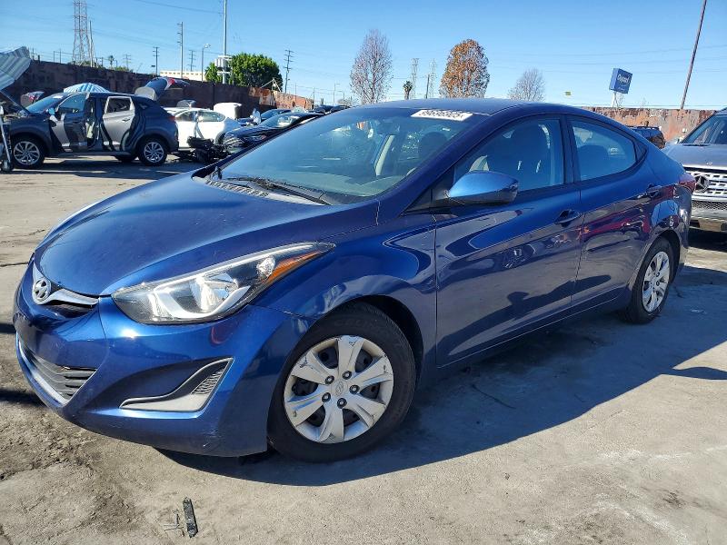 HYUNDAI ELANTRA SE 2016 with VIN 5NPDH4AE2GH726564 - Photo from auction